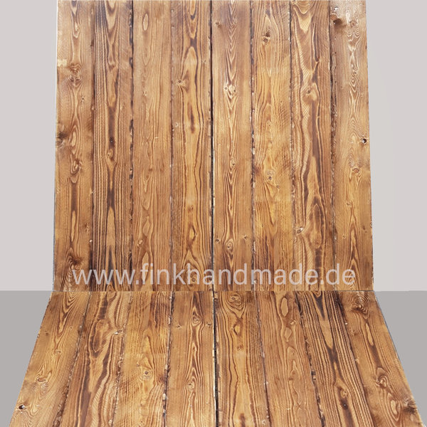Holz Hintergrund Caramel Klappsystem Brett ca. 20cm