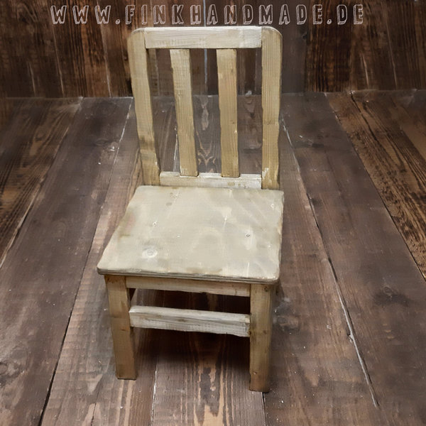 Antique chair sitter Deco Handmade Props Photo Wooden Items Accessories