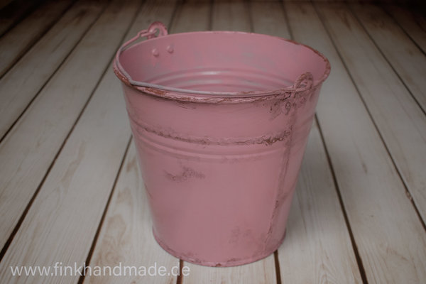 Metal bucket pail bucketful Deco Handmade Props Photo Items Accessories