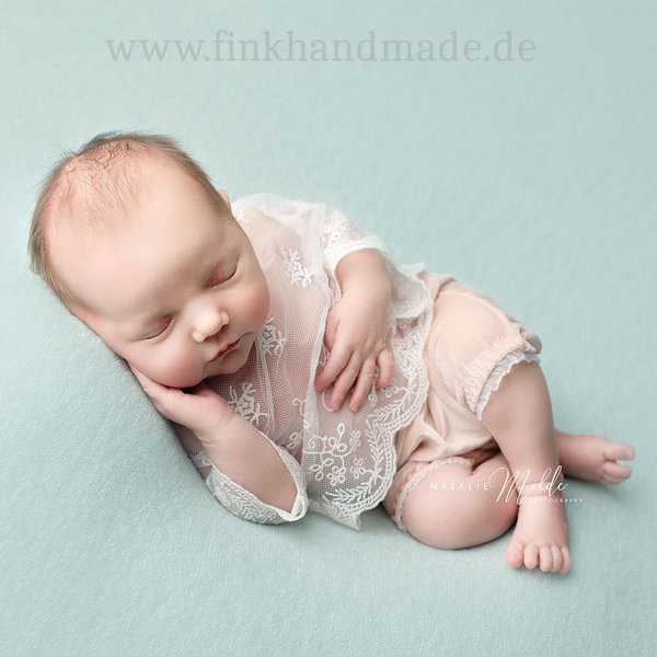Set Spitzentunika & Samt Höschen Handmade Requisiten Baby Kinder Photo Props Accessoires
