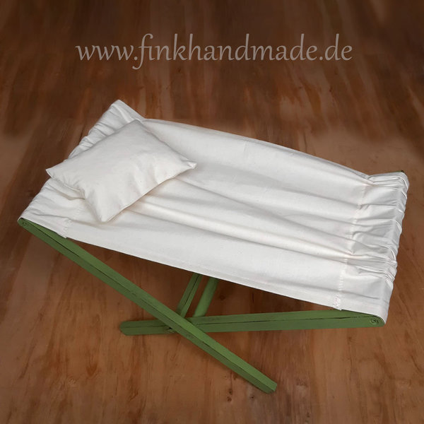 folding bed deck chair folding chair hammock cushion Deco Handmade Props Photo Wooden Items
