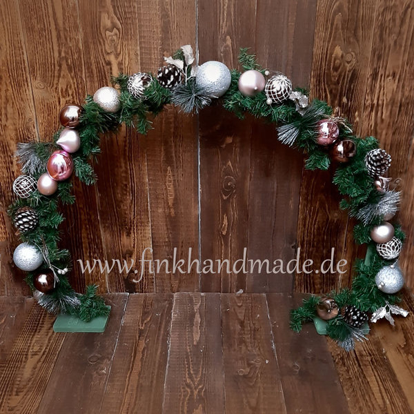 wood bow frame Wooden Arch Background, Christmas, Birthday, Holidays Handmade Props Baby Kids Photo