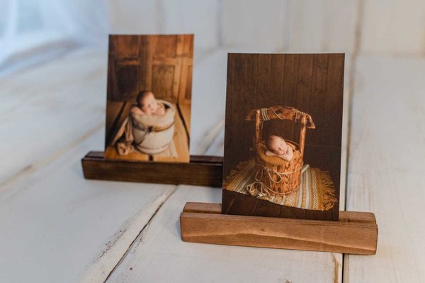 Wooden picture holder picture photo stand decoration handmade props photo accessories wood