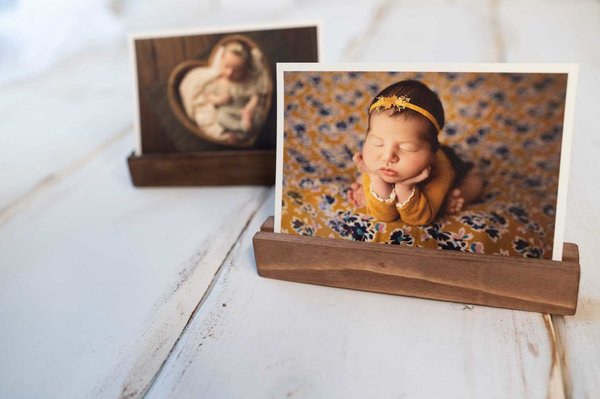 Holz Bilderhalter Fotohalter Untergestell Deko Handmade Requisiten Baby Kinder Photo Props