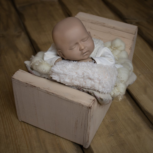 Holz Bettbank Bett Bank Deko Handmade Requisiten Baby Kinder Photo Props Accessoires