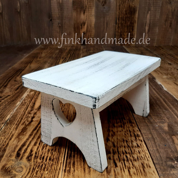 Holz Hocker Stuhl Bank Deko Handmade Requisiten Photo Props Baby Kinder Accessoires