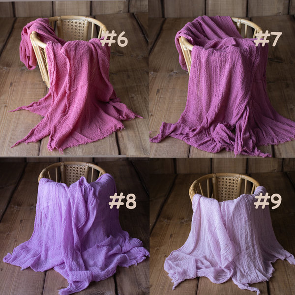 Baumwolle Wrap Decke Laer  Handmade Textilien Requisiten Photo Props Studio Posiert Zubehör