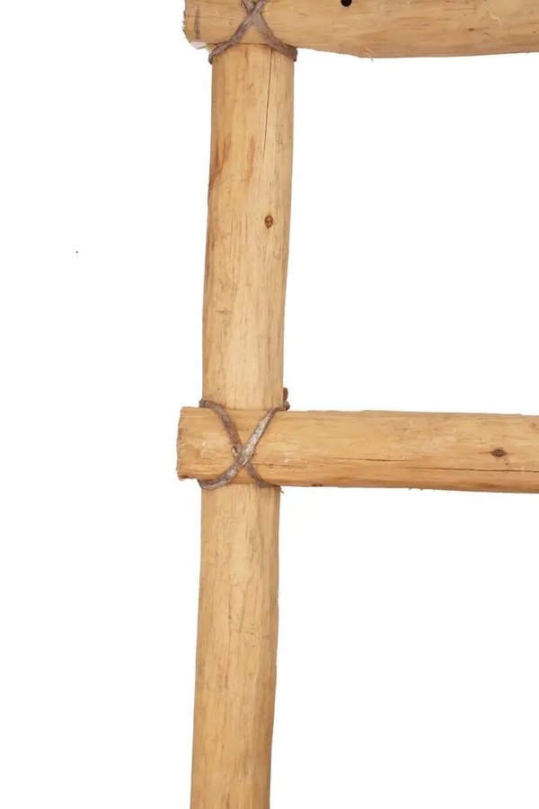 Holzleiter Holzdecke Ladder-Bauernhaus rustikal-handgefertigt Deko Holz Handmade Requisiten Props