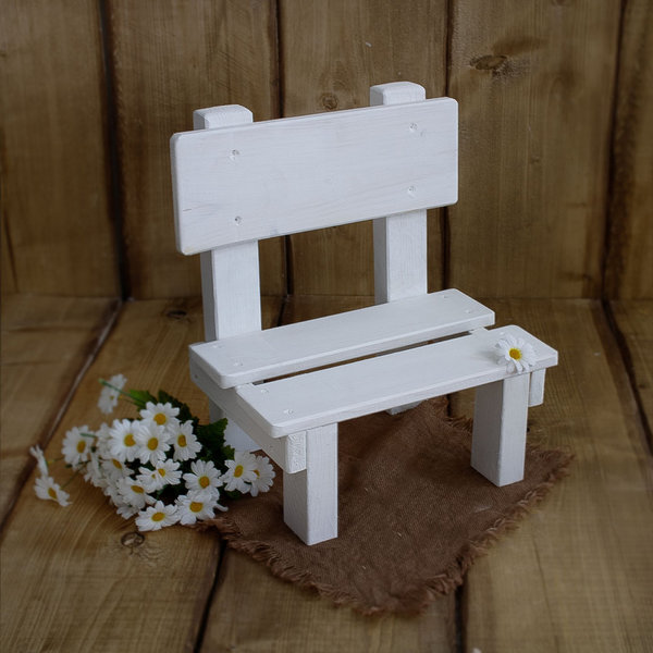 wooden chair bench garden chair flower bench Deco Handmade Photo Props Studio Posing Accessories